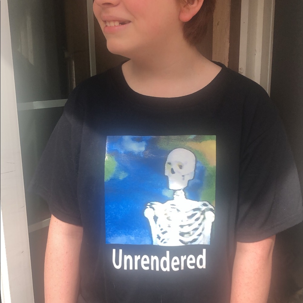 T-shirts unisex skull